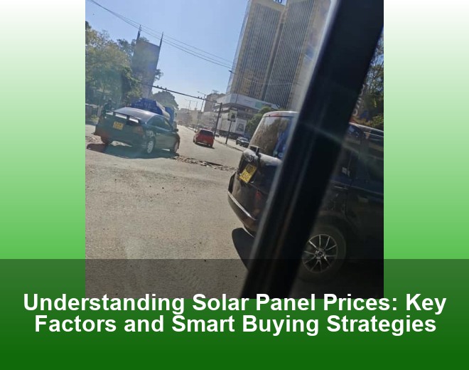 Understanding Solar Panel Prices: Key Factors and Smart Buying Strategies